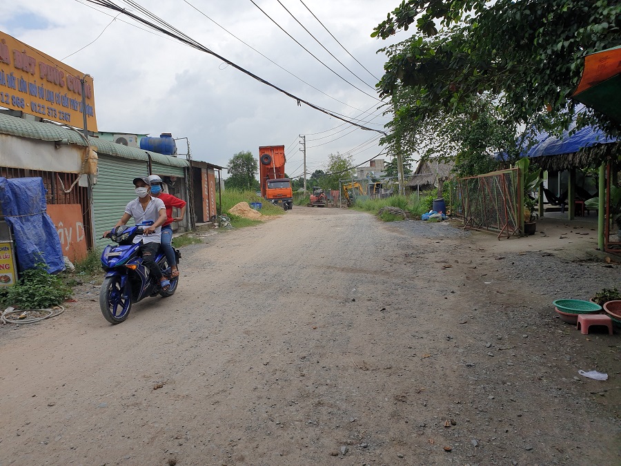 Lô đất xã Bình Mỹ Củ Chi nằm trên đường Lê Thị Lơn