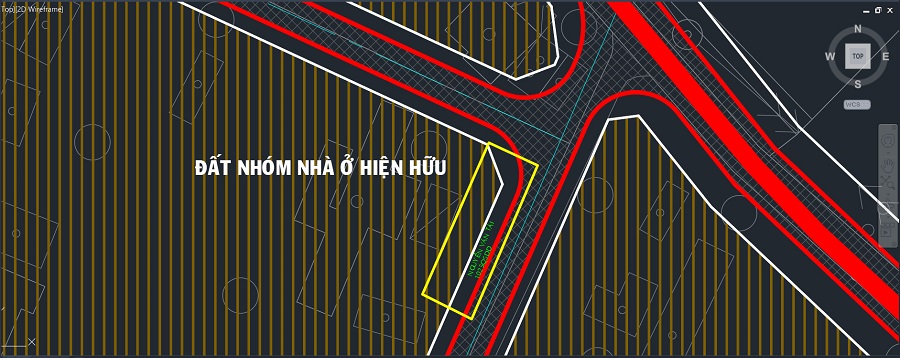 Hình chụp file kiểm tra quy hoạch lô đất xã Tân Thông Hội Củ Chi