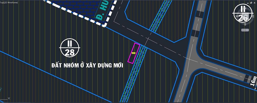 Hình chụp quy hoạch lô đất Huỳnh Văn Cọ chào bán, quy hoạch thuộc nhóm đất Xây dựng mới, xin xây dựng và hoàn công thuận lợi