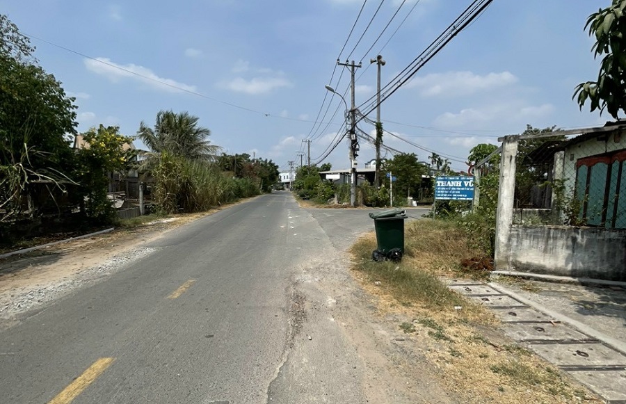 Lô đất vườn xã Thái Mỹ Củ Chi có vị trí đẹp, mặt tiền đường Đoàn Minh Triết lộ giới 20m giúp kết nôi giao thông vô cùng thuận tiện