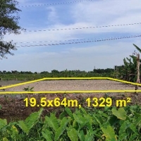 Bán đất nhà vườn xã Bình Mỹ Củ Chi – Mặt tiền kênh Thi Đua, 1329m², giá chỉ 8,3 tỷ
