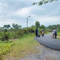 Bán đất xã Trung Lập Hạ Củ Chi, mặt tiền đường nhựa 566 cách Thị Trấn Củ Chi chỉ 2km